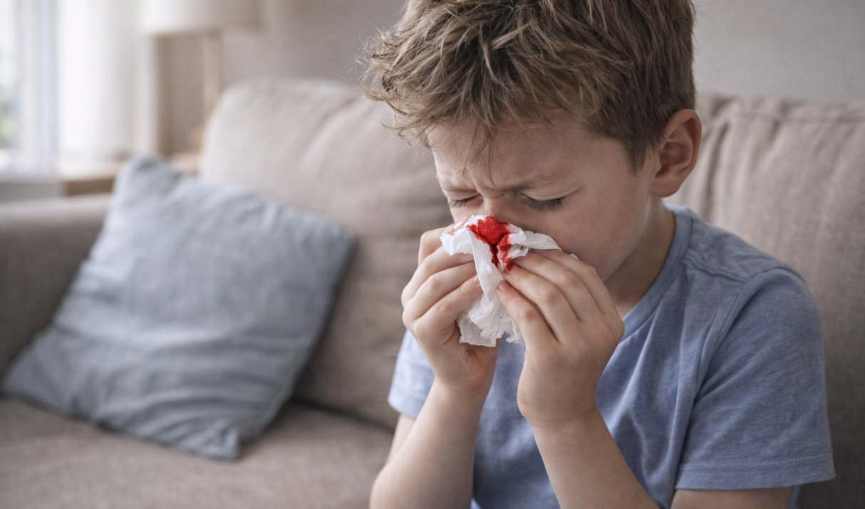 Why Kids Get Nosebleeds Before Adults Do